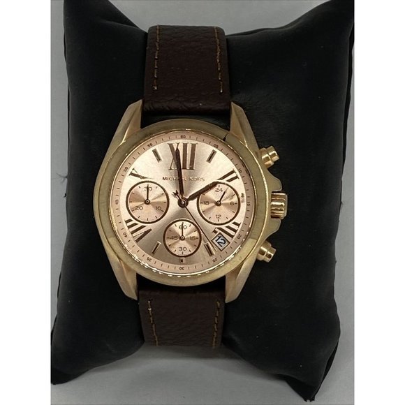 Michael Kors Bradshaw MK5799 Womens Brown Leather main image 10